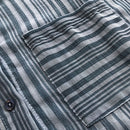 Shonlo | Womens Striped Blouse Outwear Loose Shirt 