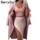 Shonlo | BerryGo Warm turndown collar jacket 