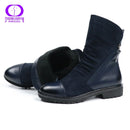 Shonlo | Suede Leather Boots Faux 