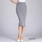 Shonlo | Hip Mid-Calf Solid Pencil Skirt 