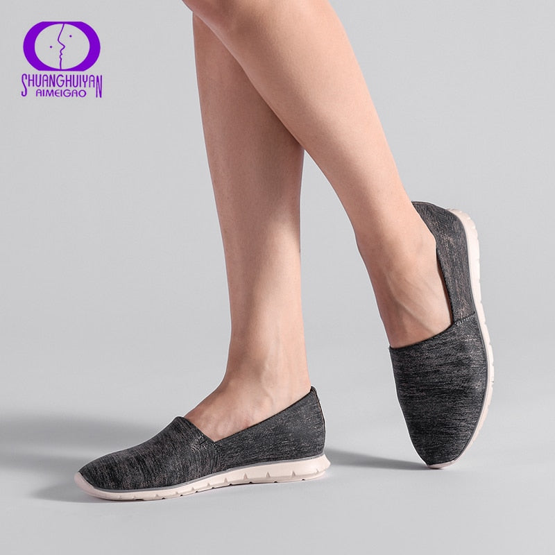 Shonlo | Slip on Loafers Flats Shoes 