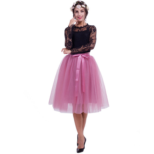 Shonlo | Skirt Pleated Tutu  Womens Lolita 