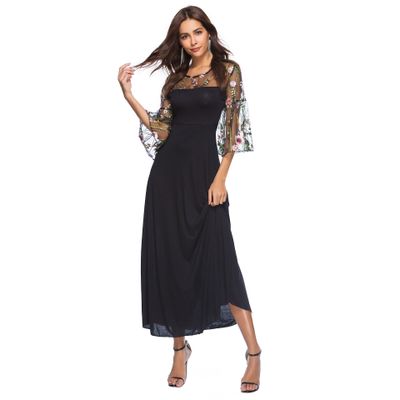 Shonlo | Dress Women Vestidos Mesh Wrist 