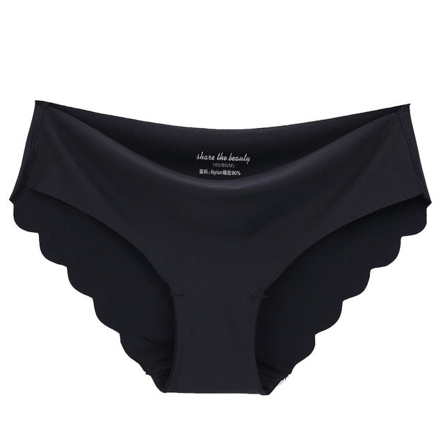 Shonlo | Solid Ultra-thin Panties Underwear 