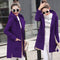 Shonlo | Winter Women's Fleece Jacket Coats  Long Hooded 