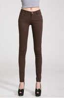 Shonlo | Women Pencil Jeans Pants 