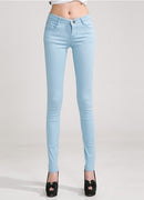 Shonlo | Women Pencil Jeans Pants 