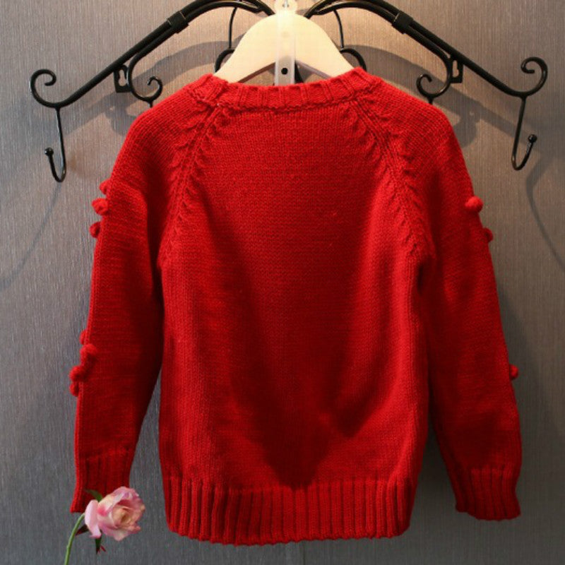 Shonlo | Girls Sweater Kids Knitwear 