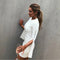 Shonlo | New Fashion Full Flare Sleeve Dress 