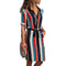 Shonlo | Casual Striped Print A-line Mini Party Dress Vestidos 