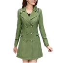 Shonlo | Women Spring  Trench Coat  Double Breasted 