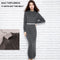 Shonlo | O-neck Wool Knit Straight Dress 