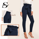 Shonlo | Navy Elegant Trousers 