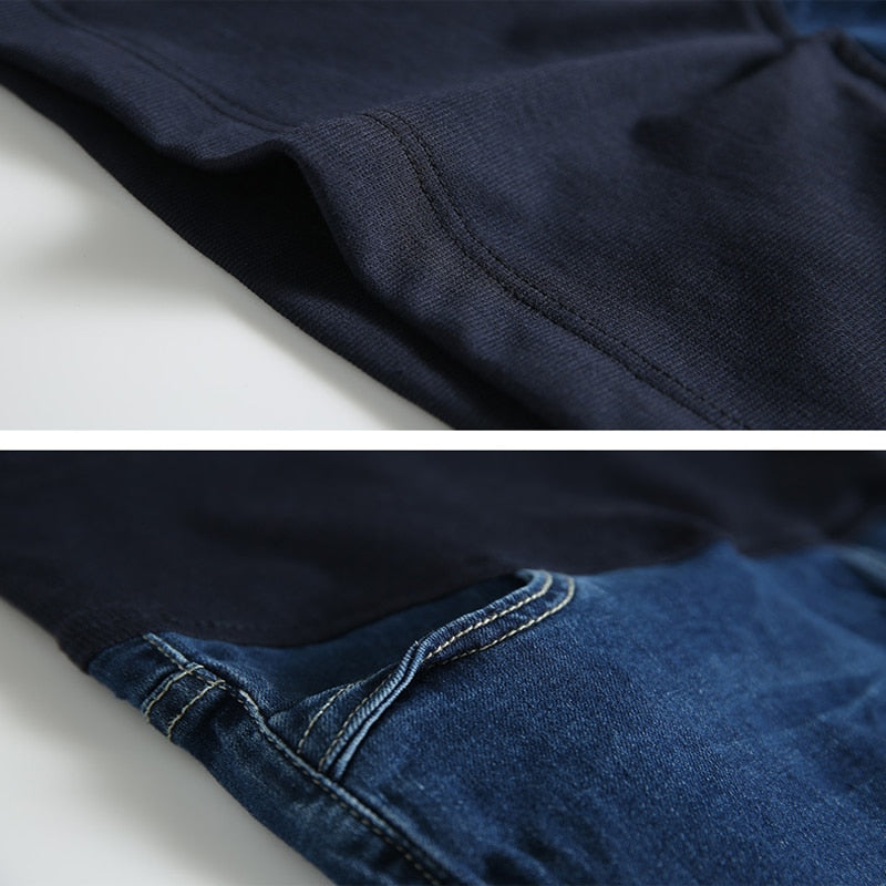Shonlo | Maternity Jeans denim For Pregnant Winter Warm 