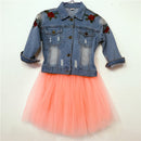 Shonlo | Coats+Tutu Skirt Winter Children Outwear Brand kids 