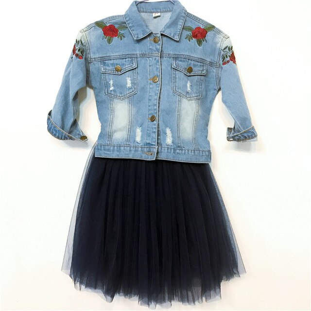 Shonlo | Coats+Tutu Skirt Winter Children Outwear Brand kids 