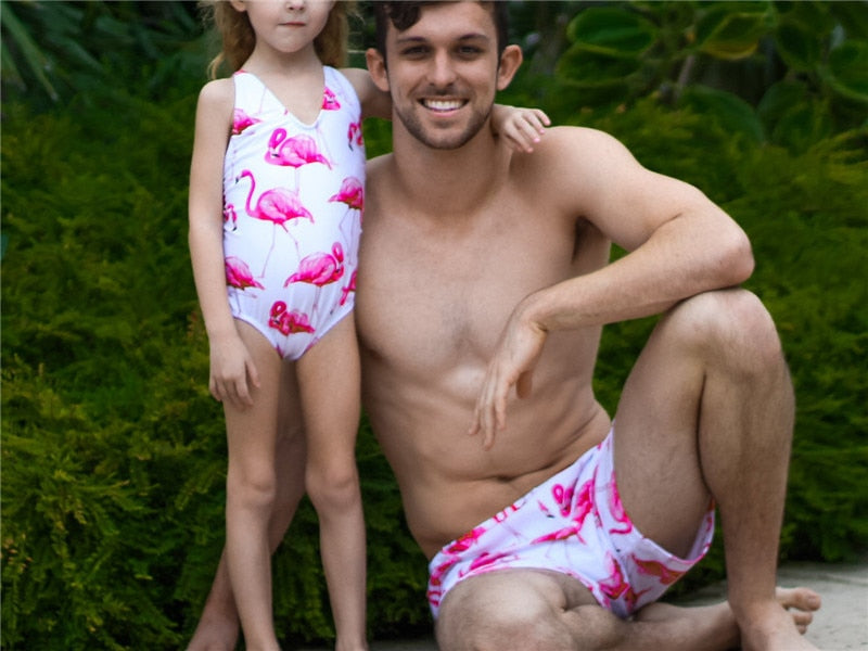 Shonlo | Family Matching Clothes Mommy and Me Swimwear 