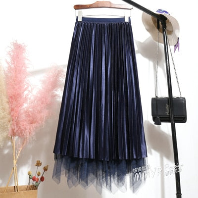 Shonlo | Long Skirt Double-side Wear 
