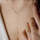 Shonlo | Hand Crystal Chain Necklaces & Pendants for Women Accessory 