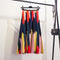 Shonlo | Multicolor Rainbow Stripe Printed Skirt 
