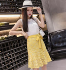 Shonlo | Lace Skirt Korean Style High Waist 