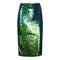 Shonlo | High Waist Skirt Green Silver 