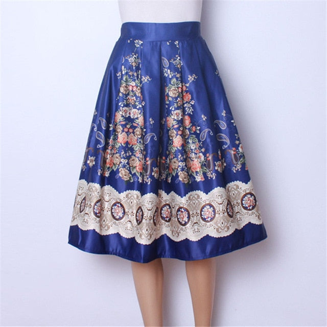Shonlo | Boho Ethnic Flower Floral Skirts 